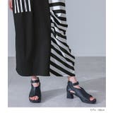 kOhAKUミックスボーダー切替アシメワンピース  | osharewalker | 詳細画像12 