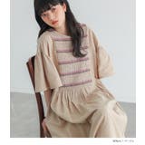 somari imaginationスモッキングフレア袖ワンピース  | osharewalker | 詳細画像11 