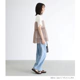 n'OrLABELビスチェ風チュールレイヤードTシャツ | osharewalker | 詳細画像7