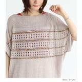 n'OrLABEL日本製透かし編みドルマンニット | osharewalker | 詳細画像11 
