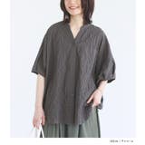 n'OrLABELシャーリングチェックサークルブラウス | osharewalker | 詳細画像11 