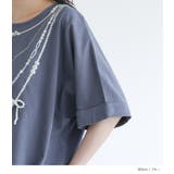 somari imaginationフェイクパールリボンTシャツ | osharewalker | 詳細画像13