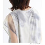 n'OrLABELニュアンス柄チュールレイヤードトップス | osharewalker | 詳細画像12 