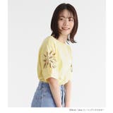 n'OrLABELオリジナル刺繍袖カットTシャツ | osharewalker | 詳細画像4 