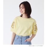 n'OrLABELオリジナル刺繍袖カットTシャツ | osharewalker | 詳細画像6 