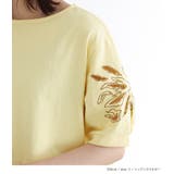 n'OrLABELオリジナル刺繍袖カットTシャツ | osharewalker | 詳細画像13 