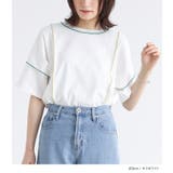 n'OrLABEL配色メロー冷感Tシャツ | osharewalker | 詳細画像12 