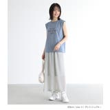 n'OrLABELロゴフレンチスリーブTシャツ | osharewalker | 詳細画像5 