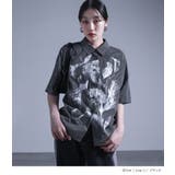 kOhAKUかすれプリントストライプ柄シャツ | osharewalker | 詳細画像4