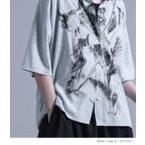 kOhAKUかすれプリントストライプ柄シャツ | osharewalker | 詳細画像7