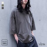 MDRピグメントクルーネックカットソー | osharewalker【MEN】 | 詳細画像1 