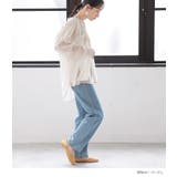 n'OrLABELシアーストライプバンドカラーシャツ | osharewalker | 詳細画像12