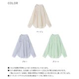 n'OrLABELシアーストライプバンドカラーシャツ | osharewalker | 詳細画像20