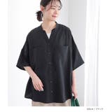 n'OrLABEL汗がしみにくいスキッパーシャツ | osharewalker | 詳細画像14