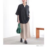 n'OrLABEL汗がしみにくいスキッパーシャツ | osharewalker | 詳細画像15