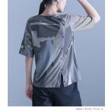 kOhAKUアート柄カットソー | osharewalker | 詳細画像4