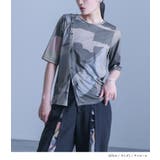 kOhAKUアート柄カットソー | osharewalker | 詳細画像6