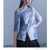 kOhAKUアート柄カットソー | osharewalker | 詳細画像8