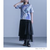 kOhAKUアート柄カットソー | osharewalker | 詳細画像11
