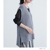 n'OrLABELミックスヤーンニットベスト | osharewalker | 詳細画像9