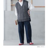 n'OrLABELミックスヤーンニットベスト | osharewalker | 詳細画像15