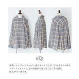 n'OrLABELオンブレーチェックシャツ | osharewalker | 詳細画像3