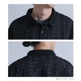 MDR透かし柄編み半袖シャツ | osharewalker【MEN】 | 詳細画像12