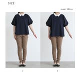 somari imagination異素材ドッキングパフスリーブカットソー | osharewalker | 詳細画像19 