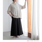 n'OrLABEL裾ギャザードットブラウス | osharewalker | 詳細画像10