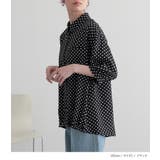 n'OrLABEL裾ギャザードットブラウス | osharewalker | 詳細画像13