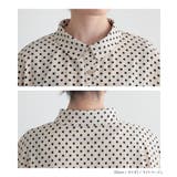 n'OrLABEL裾ギャザードットブラウス | osharewalker | 詳細画像16