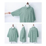 n'OrLABEL裾ギャザードットブラウス | osharewalker | 詳細画像17