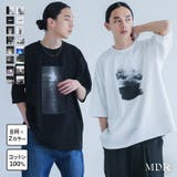 MDRマルチプリント柄半袖Tシャツ | osharewalker【MEN】 | 詳細画像1