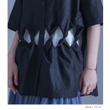 kOhAKUツイストデザインシャツ | osharewalker | 詳細画像2 