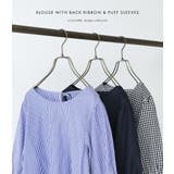 n'OrLABEL後ろ襟リボンブラウス | osharewalker | 詳細画像6 