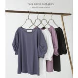 n'OrLABELタックボリュームスリーブカットソー | osharewalker | 詳細画像7 