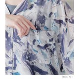 n'OrLABELプリント開襟シアーシャツ | osharewalker | 詳細画像16