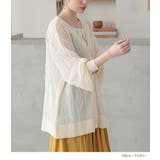 n'OrLABELウェーブジャカードシアーカーディガン | osharewalker | 詳細画像13 