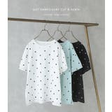 n'OrLABELドット刺繍カットソー | osharewalker | 詳細画像3 