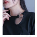 kOhAKU接触冷感ラウンドカッティングカットソー | osharewalker | 詳細画像13 