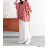 n'OrLABELシアー切替シャーリングドルマンカットソー | osharewalker | 詳細画像6 