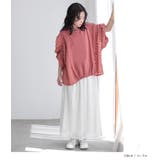 n'OrLABELシアー切替シャーリングドルマンカットソー | osharewalker | 詳細画像8 