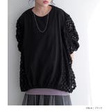 n'OrLABELシアー切替シャーリングドルマンカットソー | osharewalker | 詳細画像12 