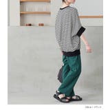 n'OrLABELボーダードルマンカットソー | osharewalker | 詳細画像9
