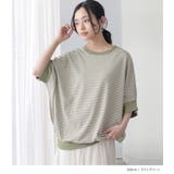 n'OrLABELボーダードルマンカットソー | osharewalker | 詳細画像13