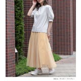 n'OrLABEL接触冷感タックパフスリーブカットソー | osharewalker | 詳細画像7