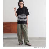 n'OrLABELミックス編みボーダーポロニット  | osharewalker | 詳細画像6 