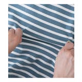 n'OrLABELボーダー切替フレンチスリーブカットソー | osharewalker | 詳細画像19 