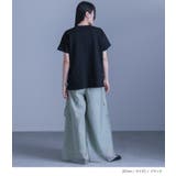 kOhAKU異素材ランダムタックカットソー | osharewalker | 詳細画像5