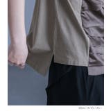 kOhAKU異素材ランダムタックカットソー | osharewalker | 詳細画像15